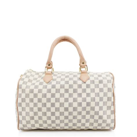 louis vuitton white checkered purse|louis vuitton white colorful purse.